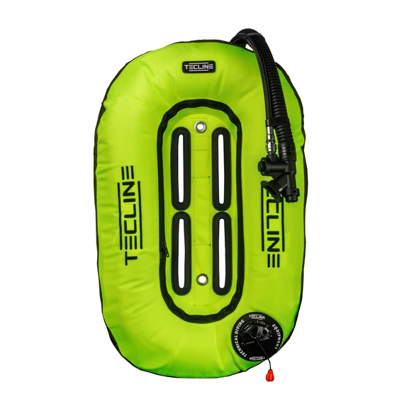 Donut 13 (13kg/29lbs) for mono tank, built in mono adaptor - neon yellow
