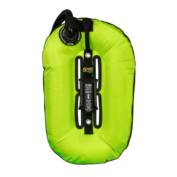 Donut 13 (13kg/29lbs) for mono tank, built in mono adaptor - neon yellow