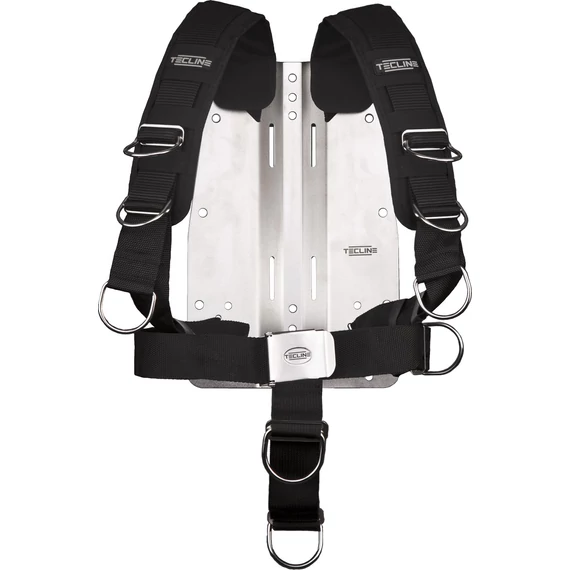 Harness Comfort standard webbing + 6 mm SS backplate