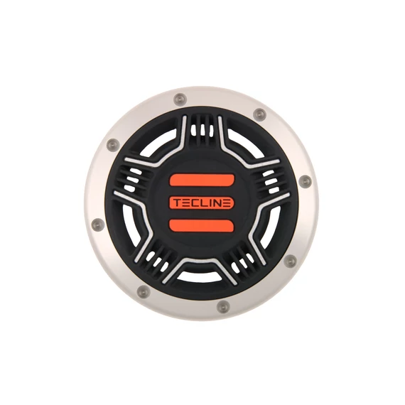 Cover for II-nd st. TEC1 with cover ring and washer - black