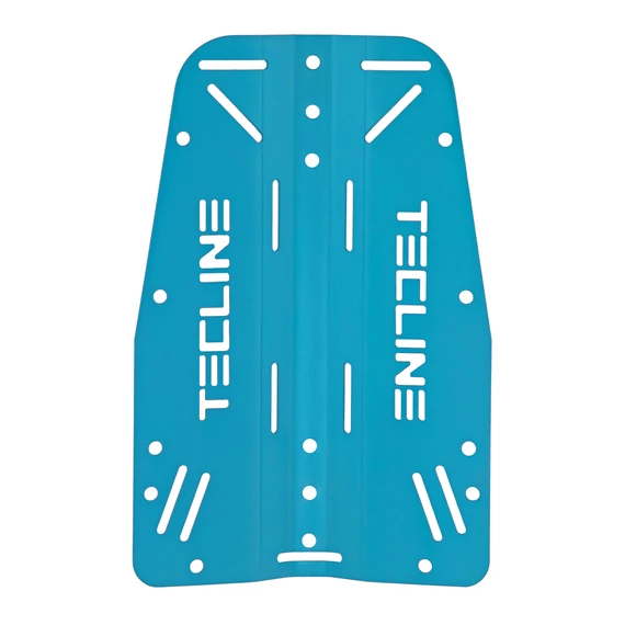 Standard backplate alu 3 mm, (0,85 kg) - blue