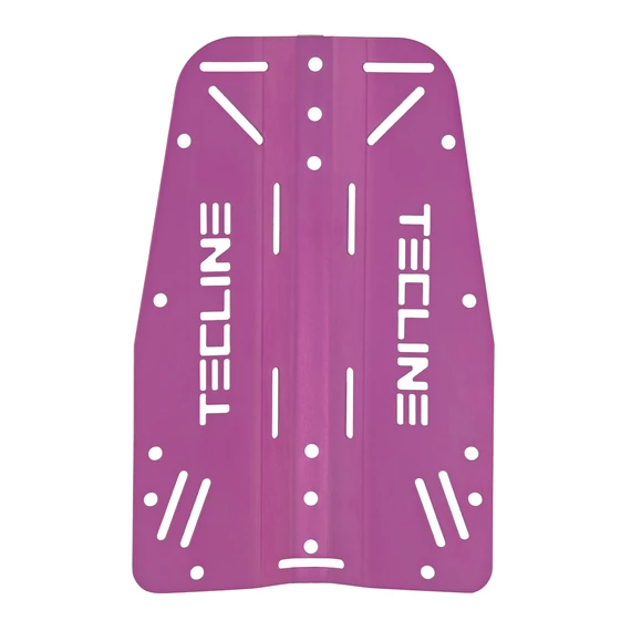 Standard backplate alu 3 mm, (0,85 kg) - purple