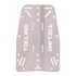 Standard backplate alu 3 mm, (0,85 kg) - silver
